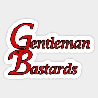 Gentleman Bastards Sticker